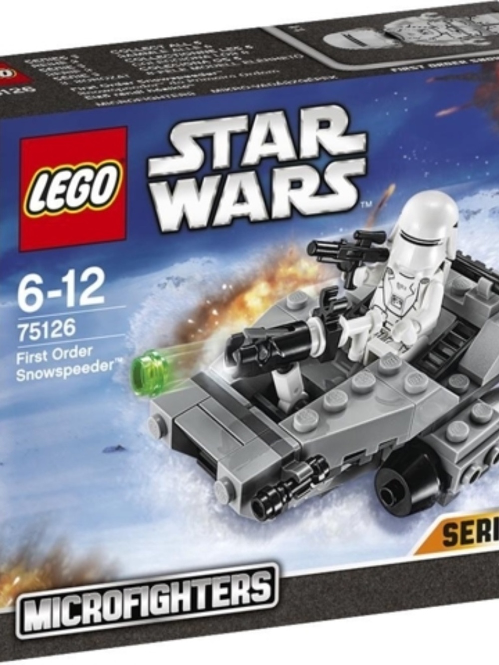 LEGO STAR WARS Series 3 "First Order Snowspeeder" 75126 UNOPENED